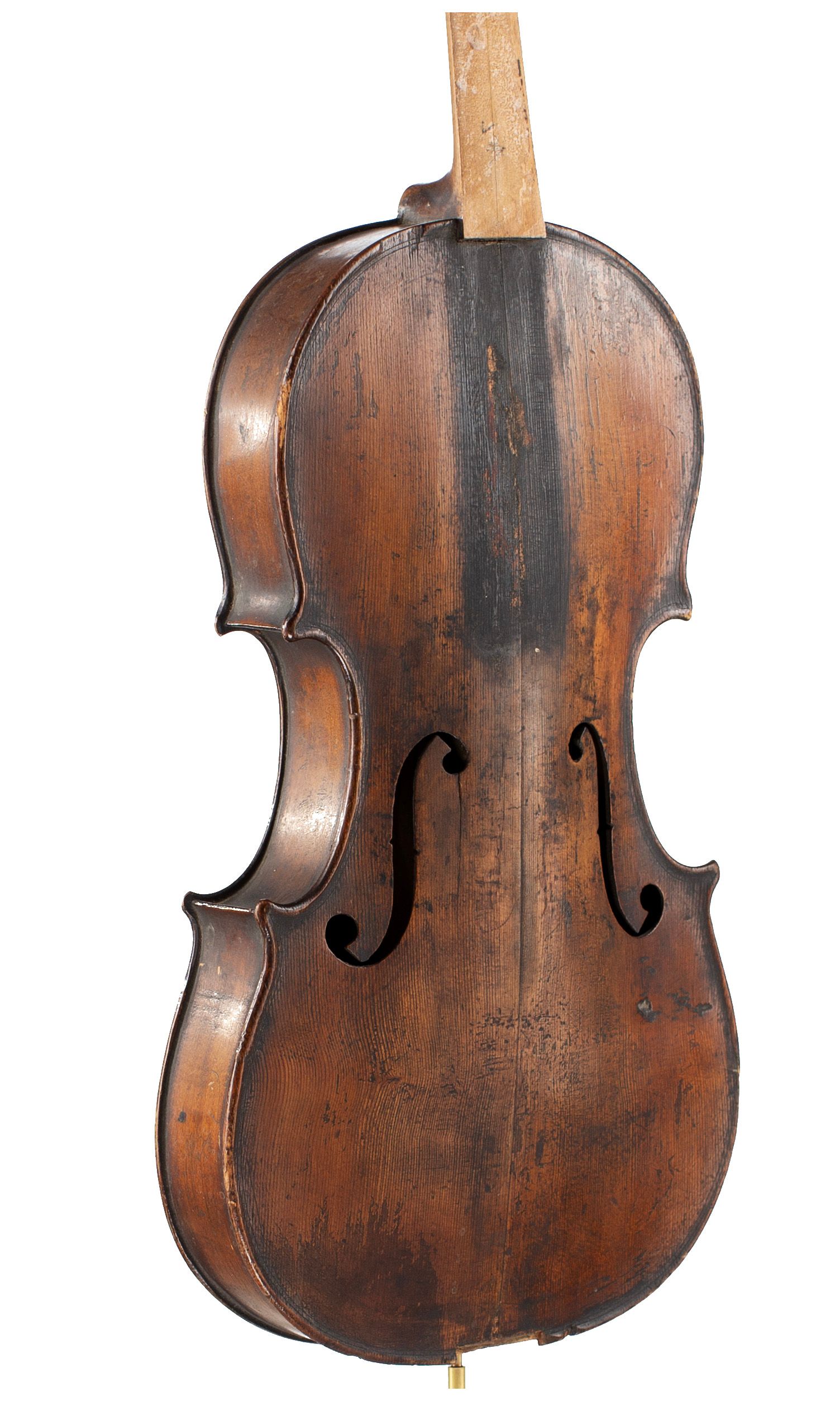 Viola by Arthur Richardson, Devon, 1943 — angled view, 40°
