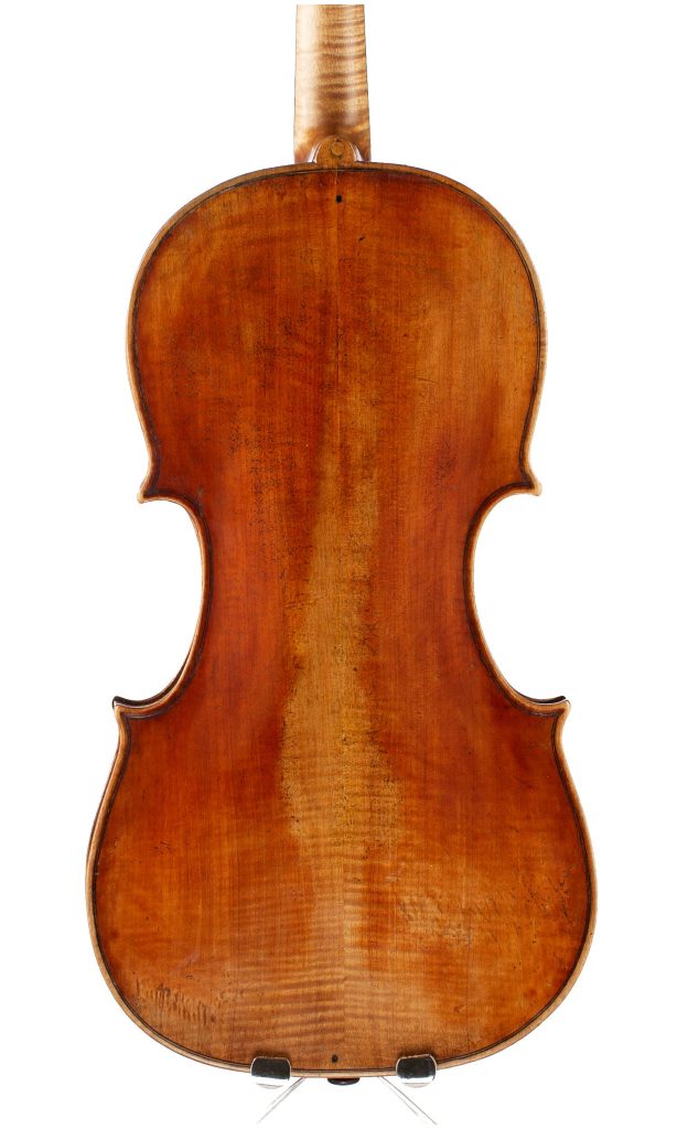 Violin by Giovanni Battista Ceruti, Cremona, circa 1795 — back