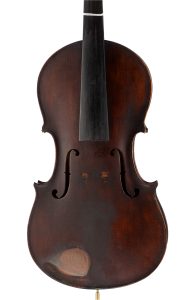 A violin by Sam Grierson, Wishaw 1918 — front