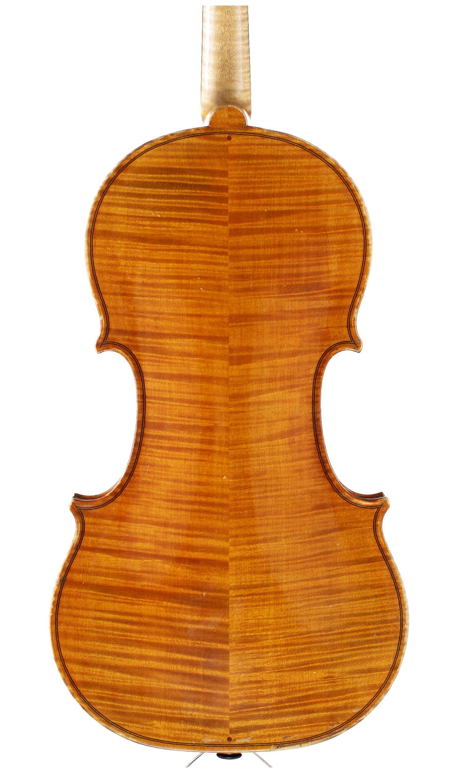 A violin by Ansaldo Poggi, Bologna, 1958 — back