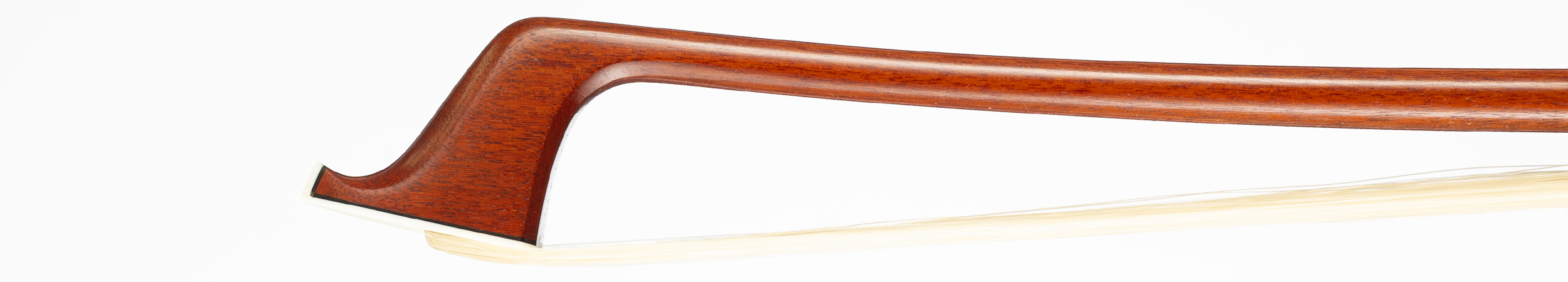 A silver-mounted cello bow by Howard Green, Fife, circa 2000 — head