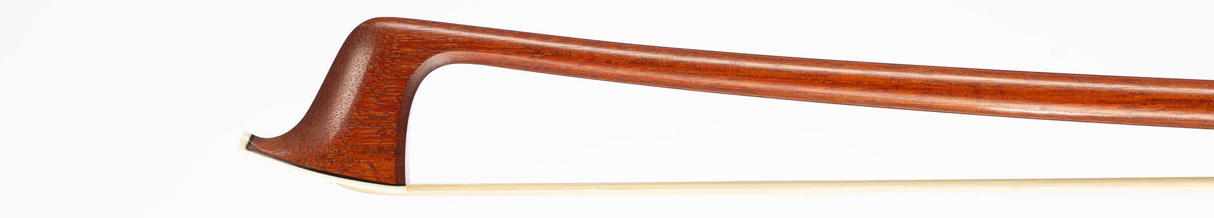 A silver-mounted violin bow by Howard Green, Fife, circa 2000 — head