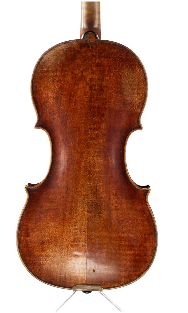 Violin by Benjamin Banks, Salisbury, 1788 — back