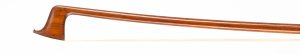 A silver-mounted violin bow by Charles Espey, Port Townsend, circa 1990 — head and frog