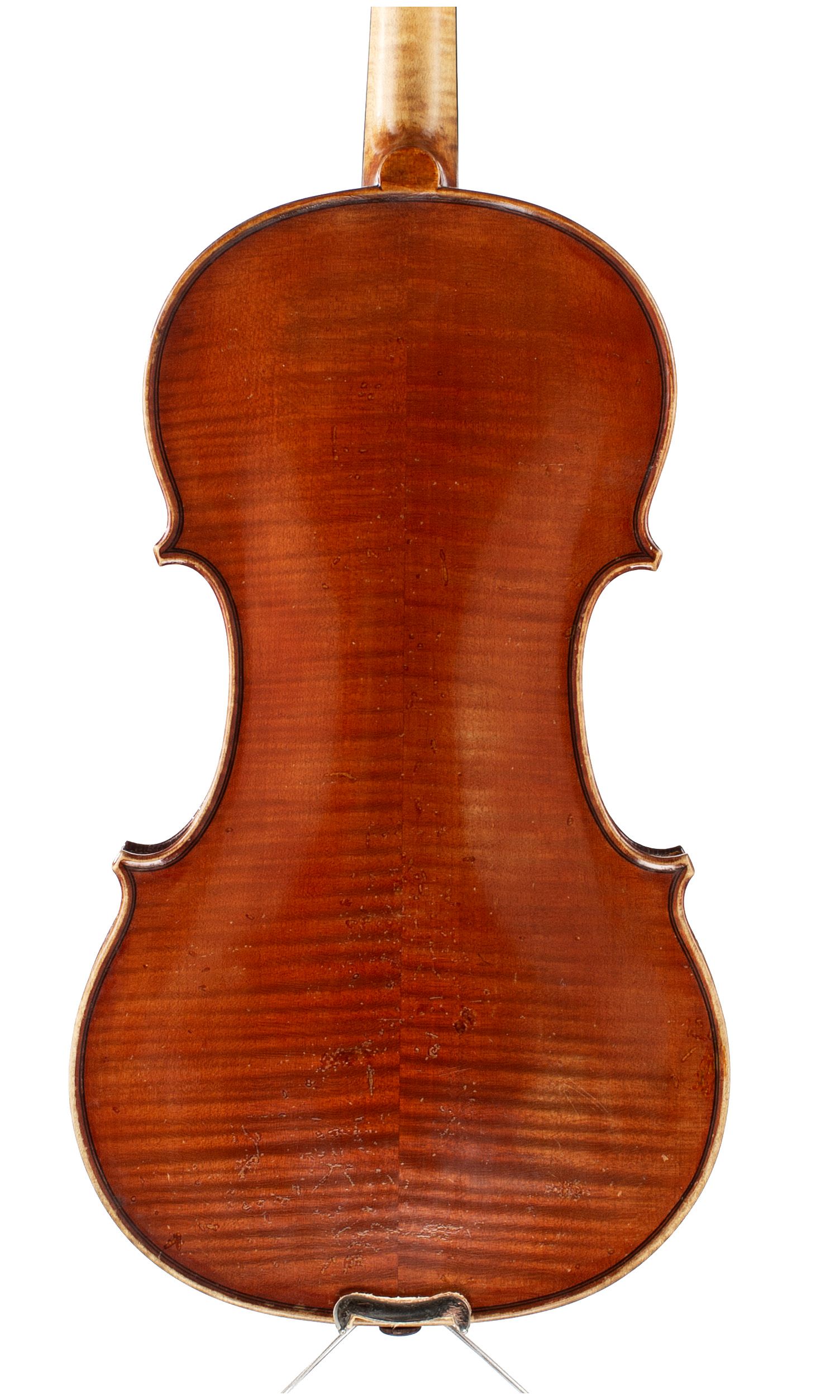 Violin, Circle of Georges Apparut, Mirecourt, 1929 — back