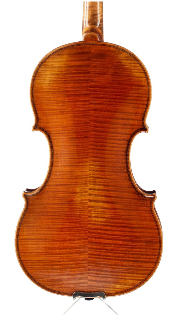 Violin by Wilhelm Durrschmidt, Markneukirchen, 1959 — back