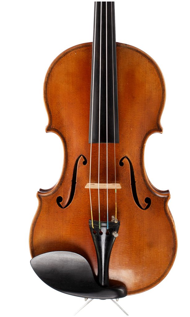 Violin by Wilhelm Durrschmidt, Markneukirchen, 1959 — front