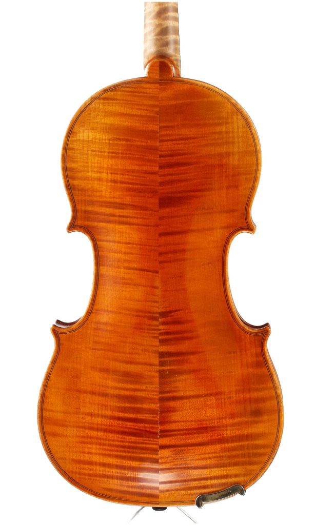 A violin by Ottomar Hausmann, Germany, 1963 — back