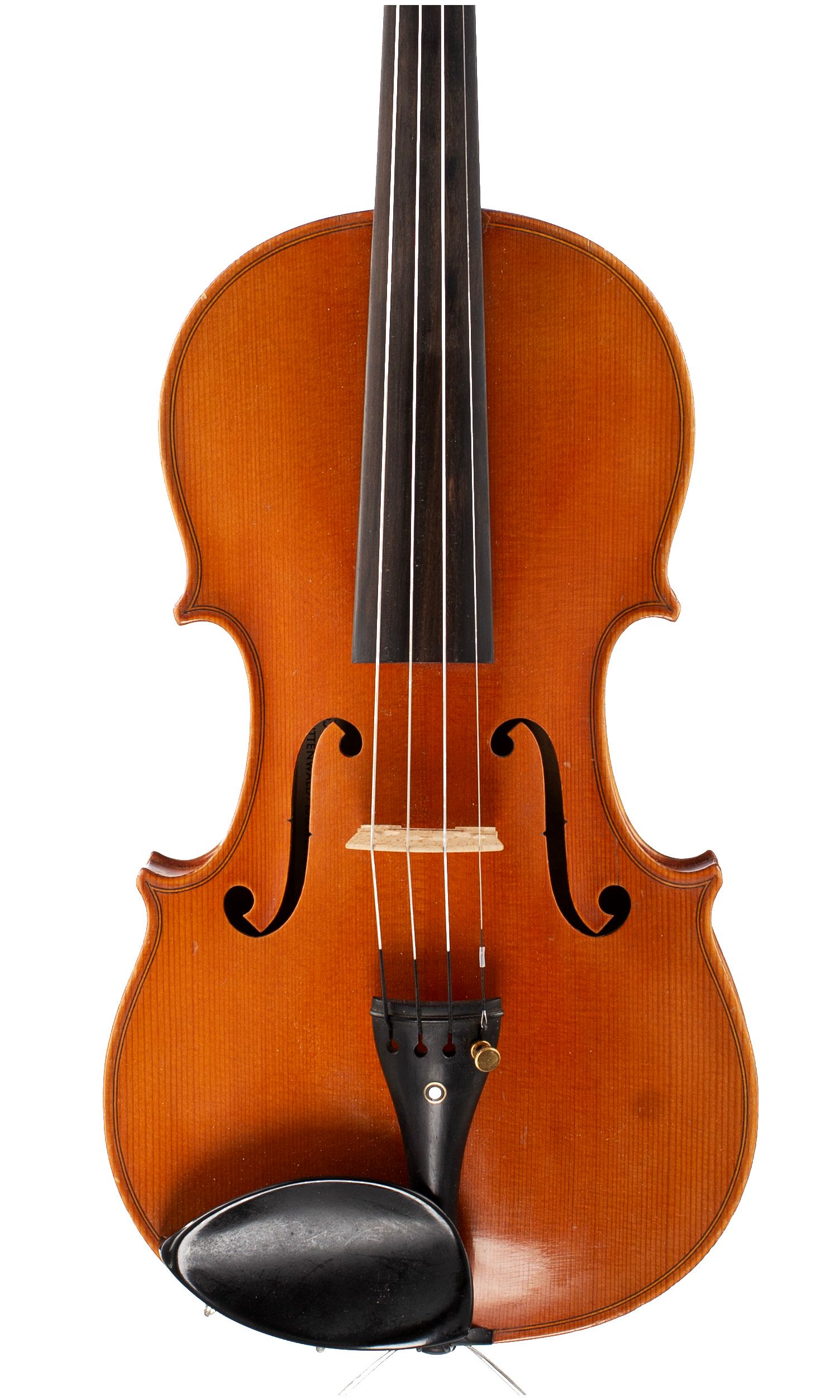 A violin by Ottomar Hausmann, Germany, 1963 — front