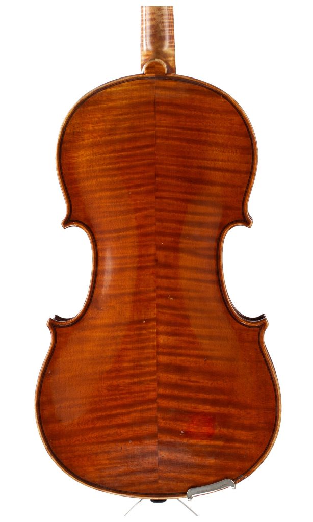 Violin by Justin Derazey, Mirecourt — back