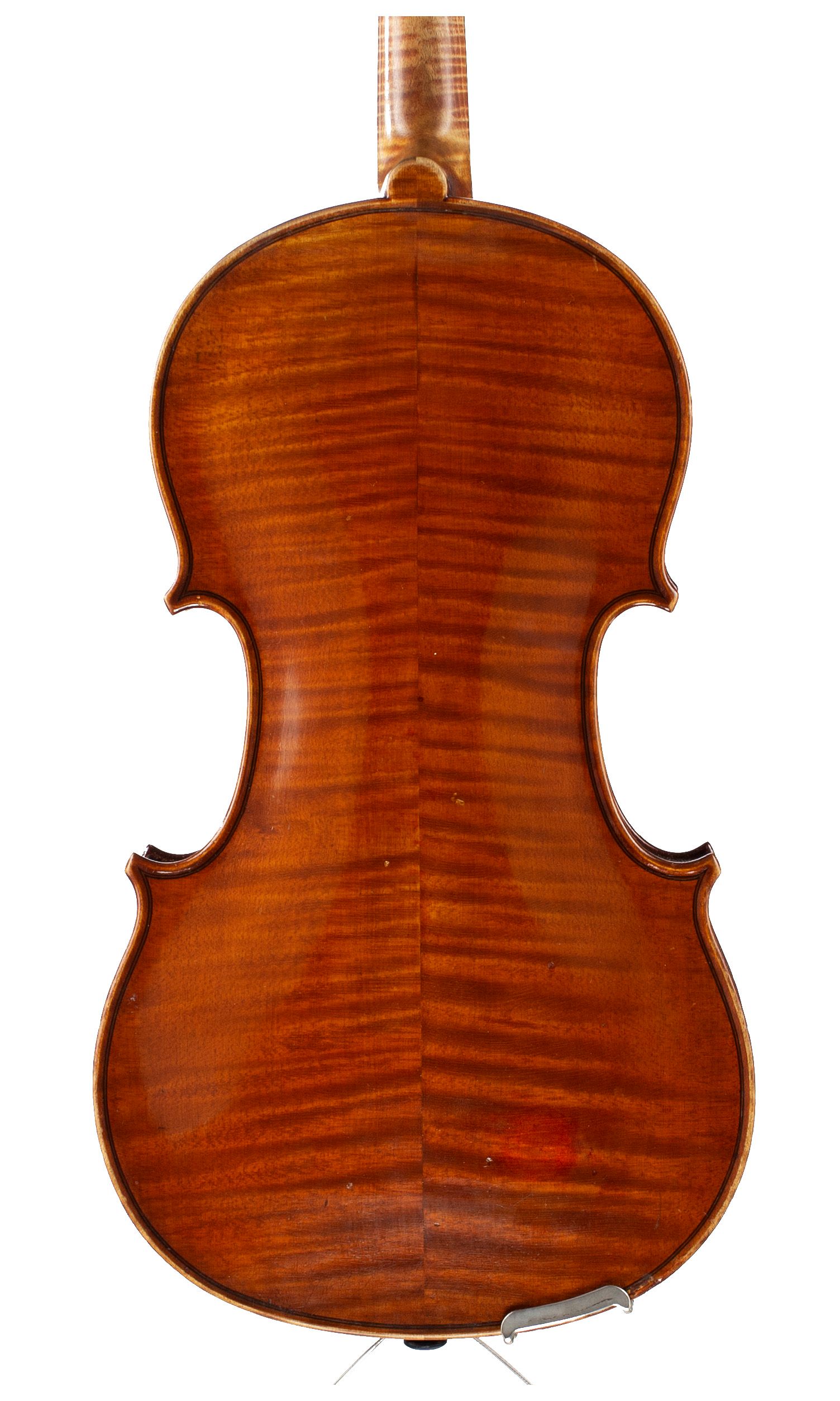 Violin by Justin Derazey, Mirecourt — back