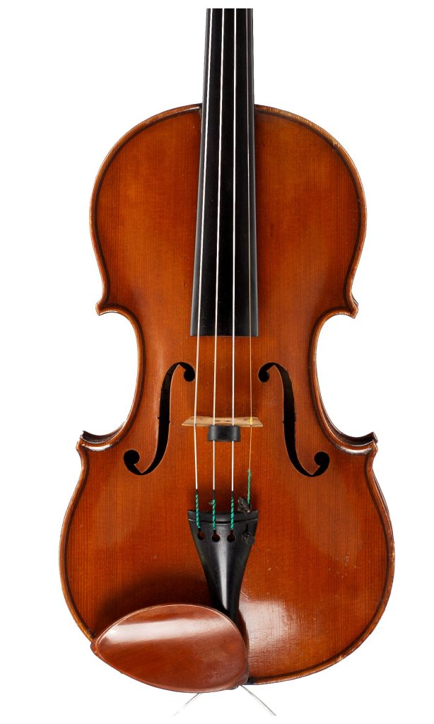 Violin by Justin Derazey, Mirecourt — front