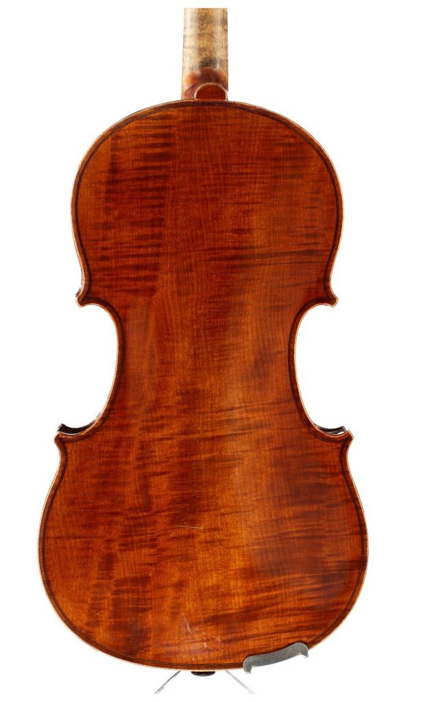 Violin, Workshop of Jérôme Thibouville-Lamy, Mirecourt, circa 1920 — back