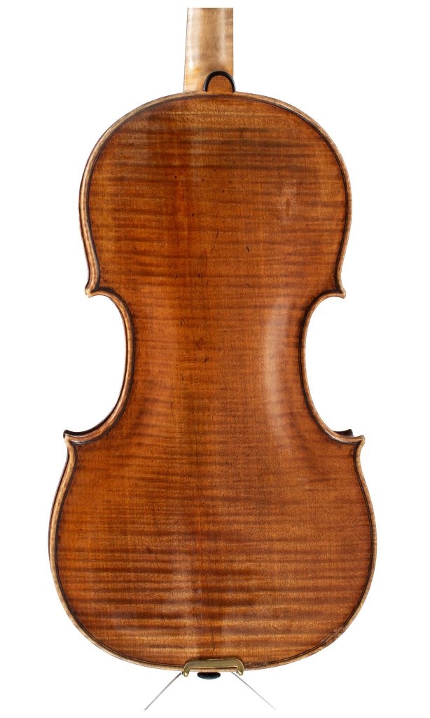 Violin by Nathaniel Cross, London, 1731 — back