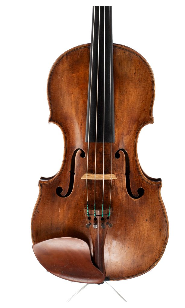 A violin by a member of the Klotz Family, Mittenwald, circa 1800 over 100 years old — front