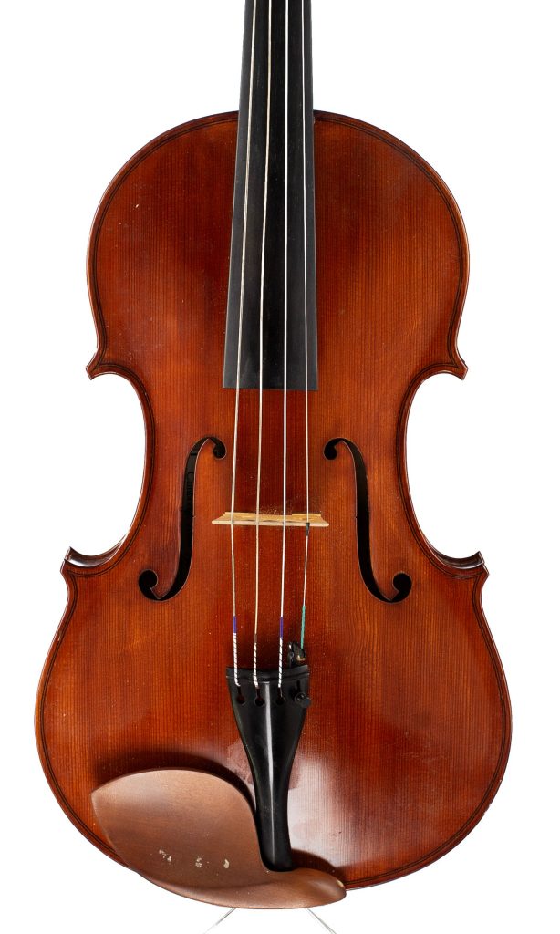 Viola by David Rubio, Cambridge, 1985 — front