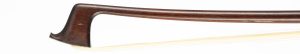 A silver-mounted viola bow by W. E. Hill & Sons, London, circa 1920 — head and frog