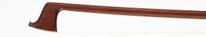 A gold-mounted violin bow by Malcolm Taylor, England, circa 1990 — head and frog