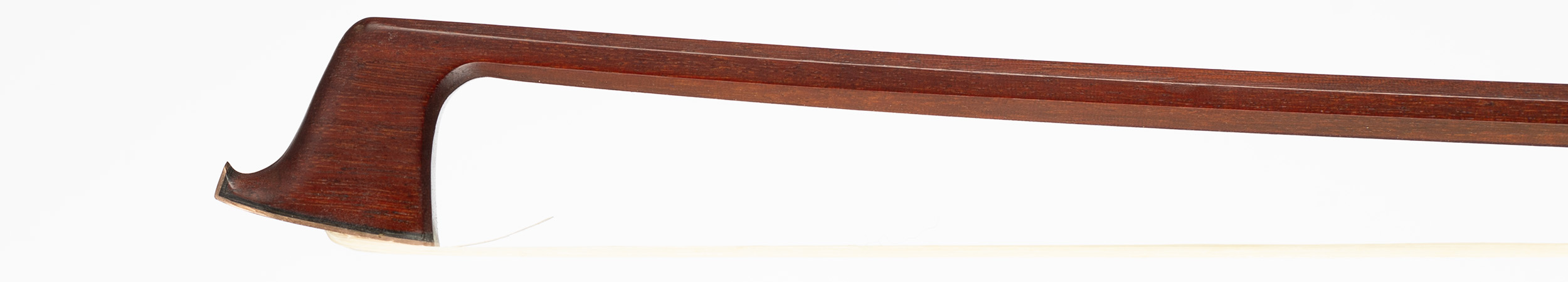 A gold-mounted violin bow by Malcolm Taylor, England, circa 1990 — head