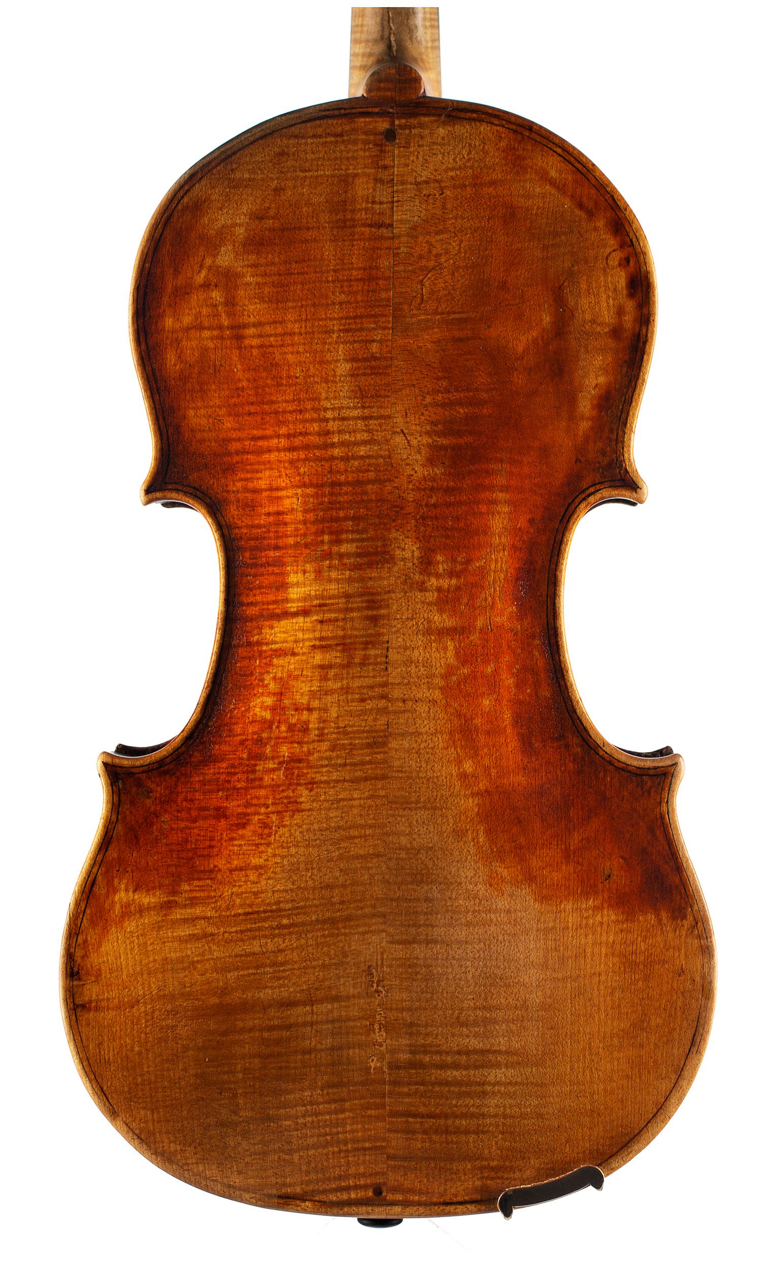 Violin by Gaetano Pasta, Brescia, circa 1750 — back