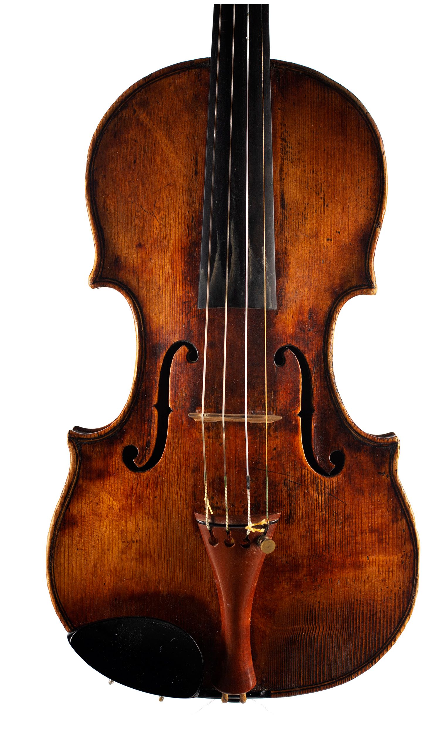 Violin by Gaetano Pasta, Brescia, circa 1750 — front