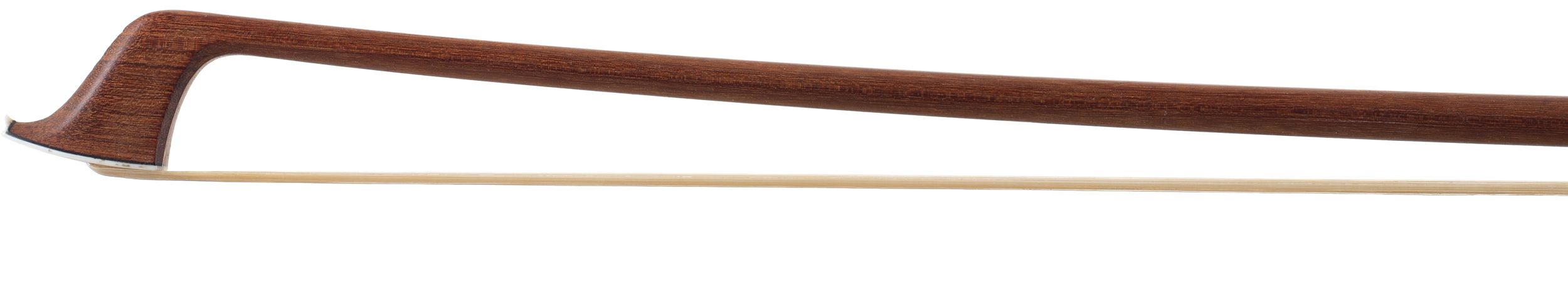 A silver-mounted violin bow by Karel van der Meer, Amsterdam — head