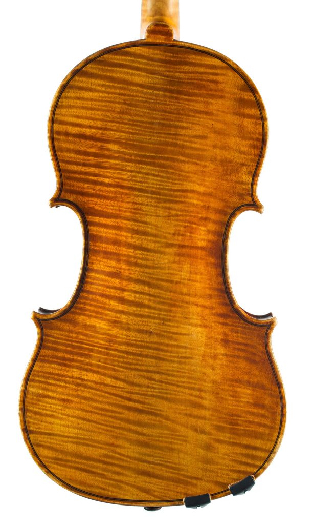 Violin by Frederick William Chanot, London, 1897 — back