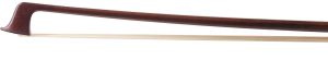 A silver-mounted violin bow by Heinz Dölling, Germany — head and frog