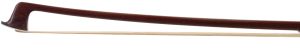 A silver-mounted violin bow by Roger Gérôme, France — head and frog