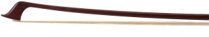 A silver-mounted violin bow by E. W. Zöphel, Germany — head and frog