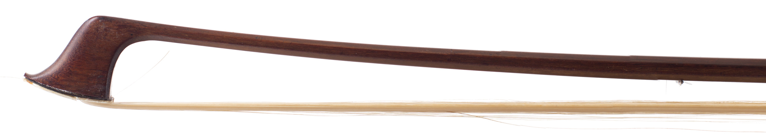 A silver-mounted cello bow by R. Weichold, Germany — head