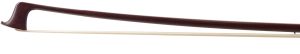 A silver-mounted violin bow by Richard Grunke, Germany — head and frog