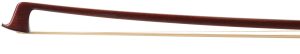 A gold-mounted violin bow by Roger Gérome, France — head and frog