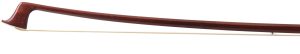 A silver-mounted violin bow by Conrad Götz, Germany — head and frog