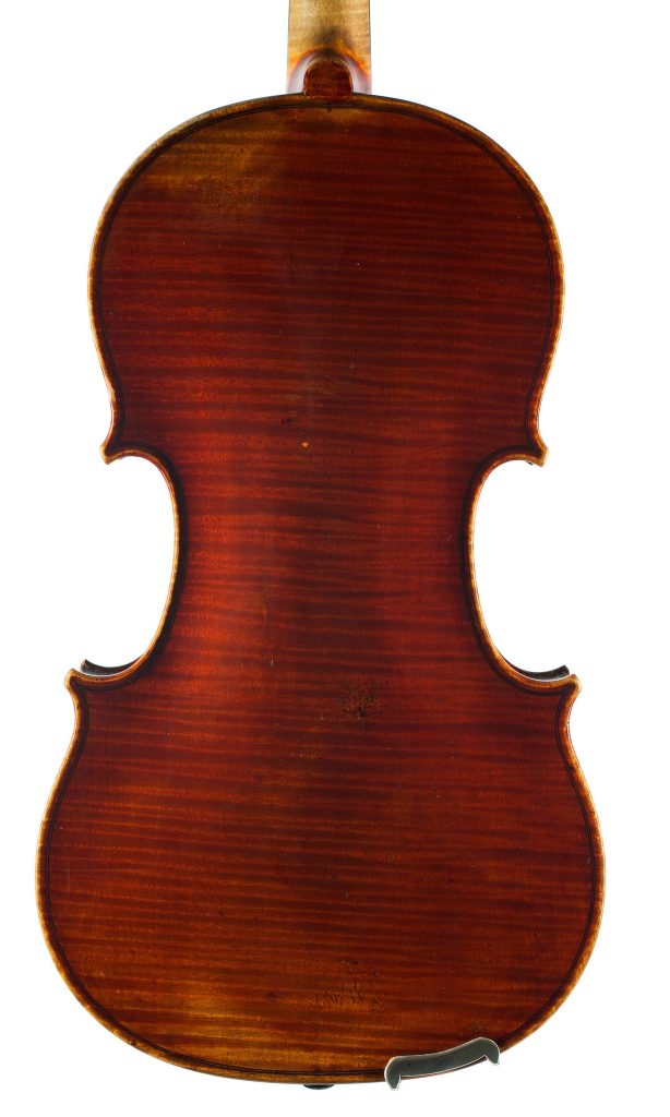 Violin, Workshop of Bernardel, France, circa 1870 — back