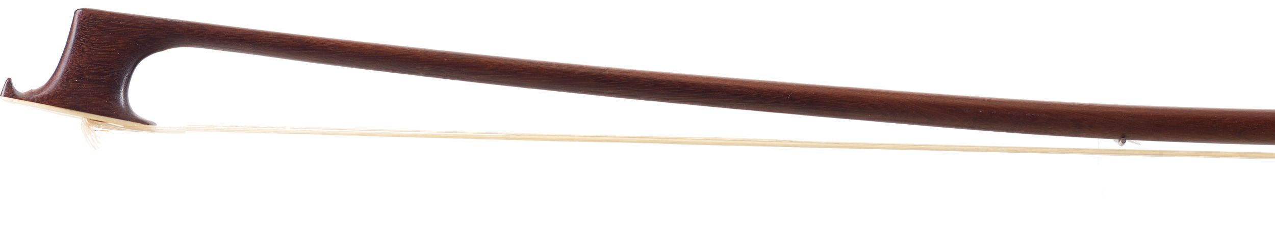 An ivory-mounted violin bow by John Dodd, England — head