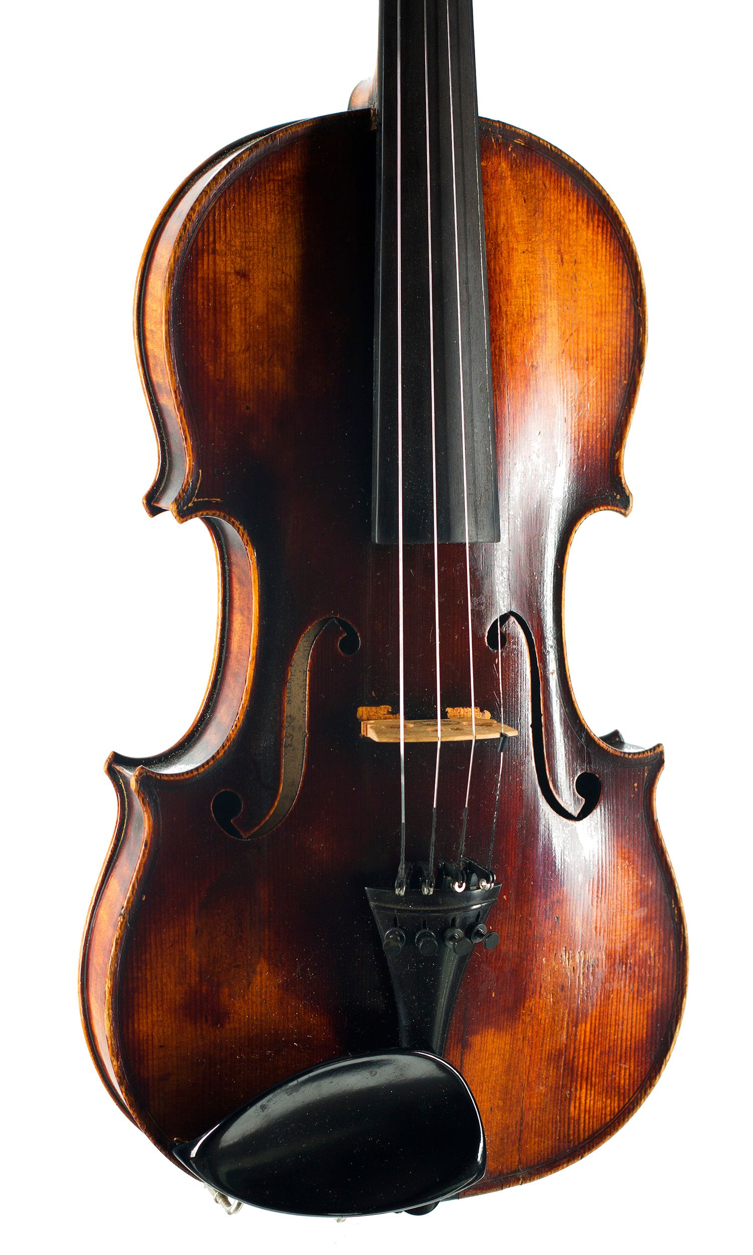 A silver-mounted viola bow by A. R. Bultitude, England — frog