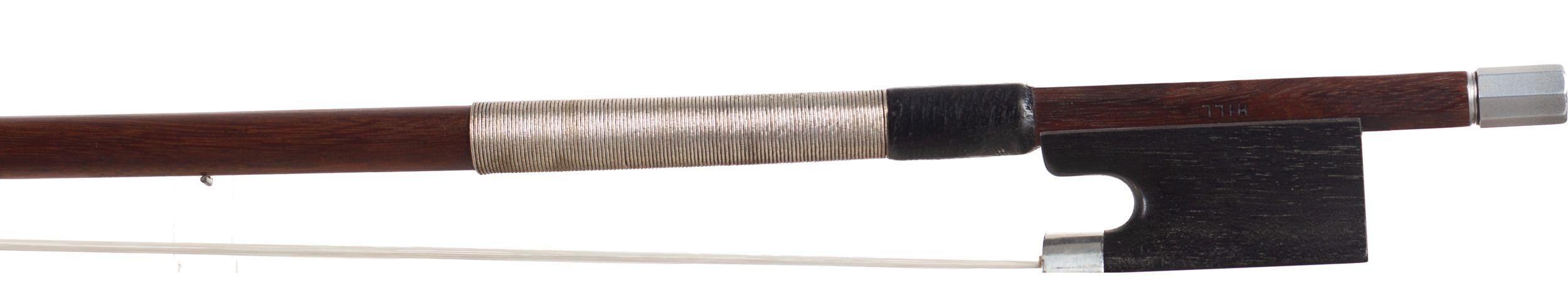 A violin bow by W. E. Hill & Sons, London — frog
