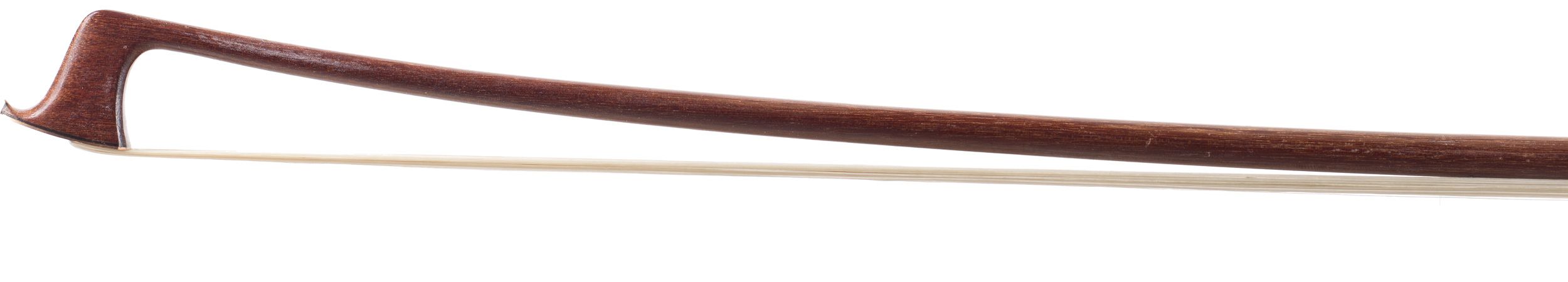 A gold-mounted violin bow by F. Chalupetzky — head