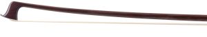 A silver-mounted violin bow by August Edwin Prager, Germany — head and frog