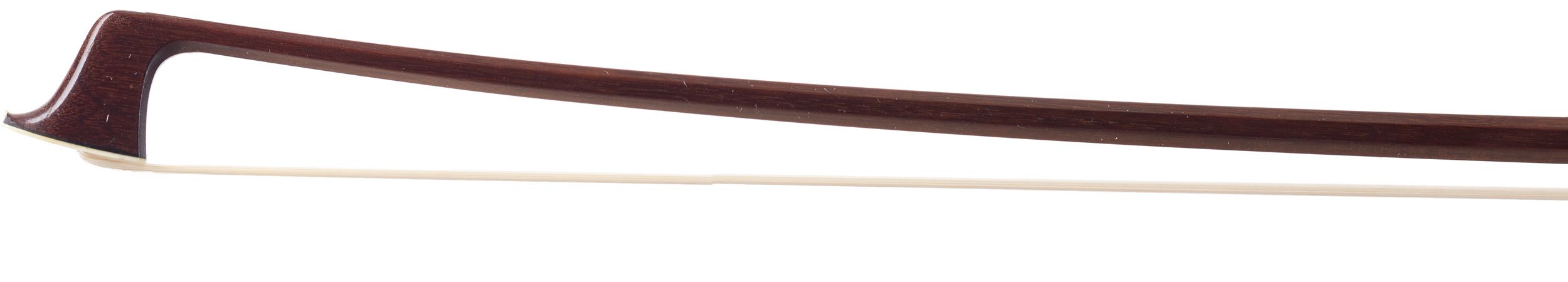 A silver-mounted violin bow by Willy Eichler, Germany — head