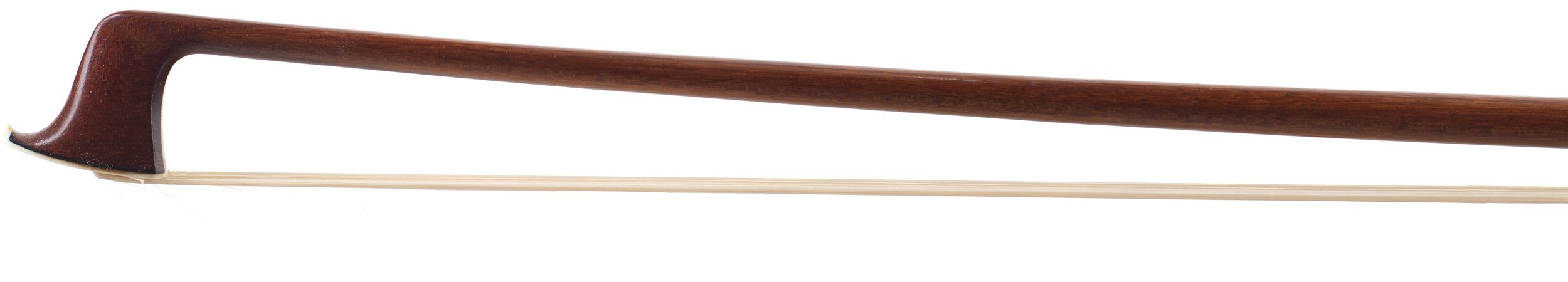 A silver-mounted violin bow by F. N. Voirin, Paris — head