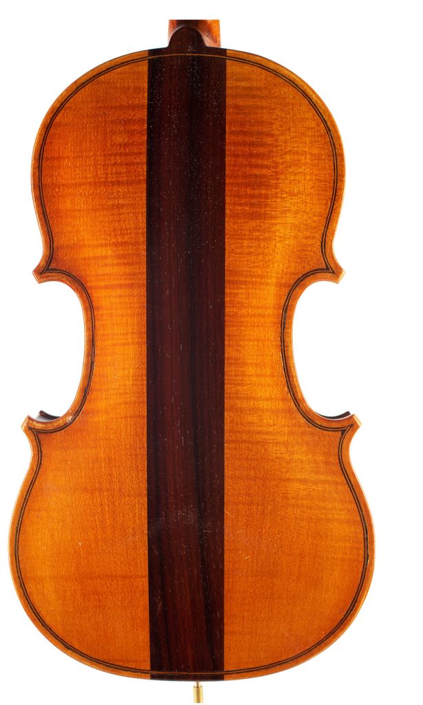 A violin by Mario Salustri, Albano, late 20th Century — back