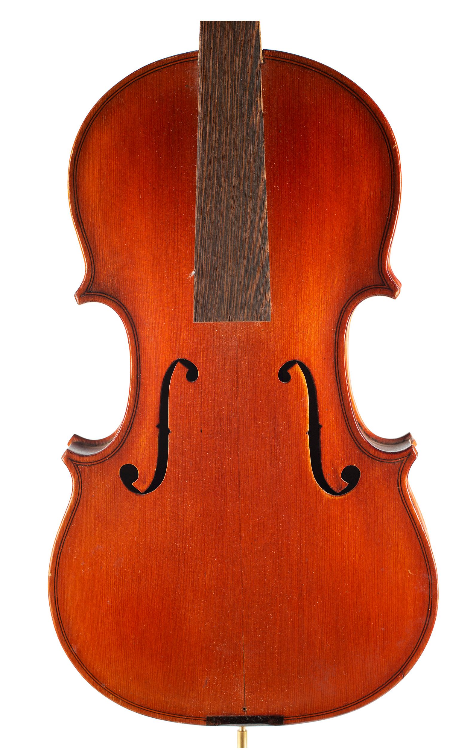 A violin by Mario Salustri, Albano, late 20th Century — front