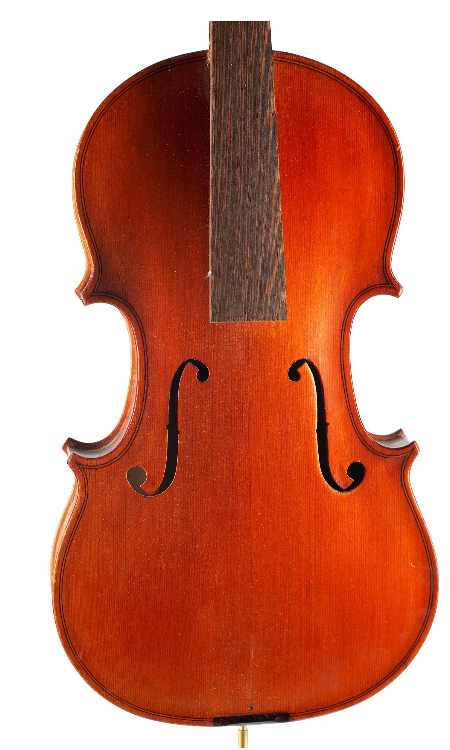 A violin by Mario Salustri, Albano, late 20th Century — angled view, 10°