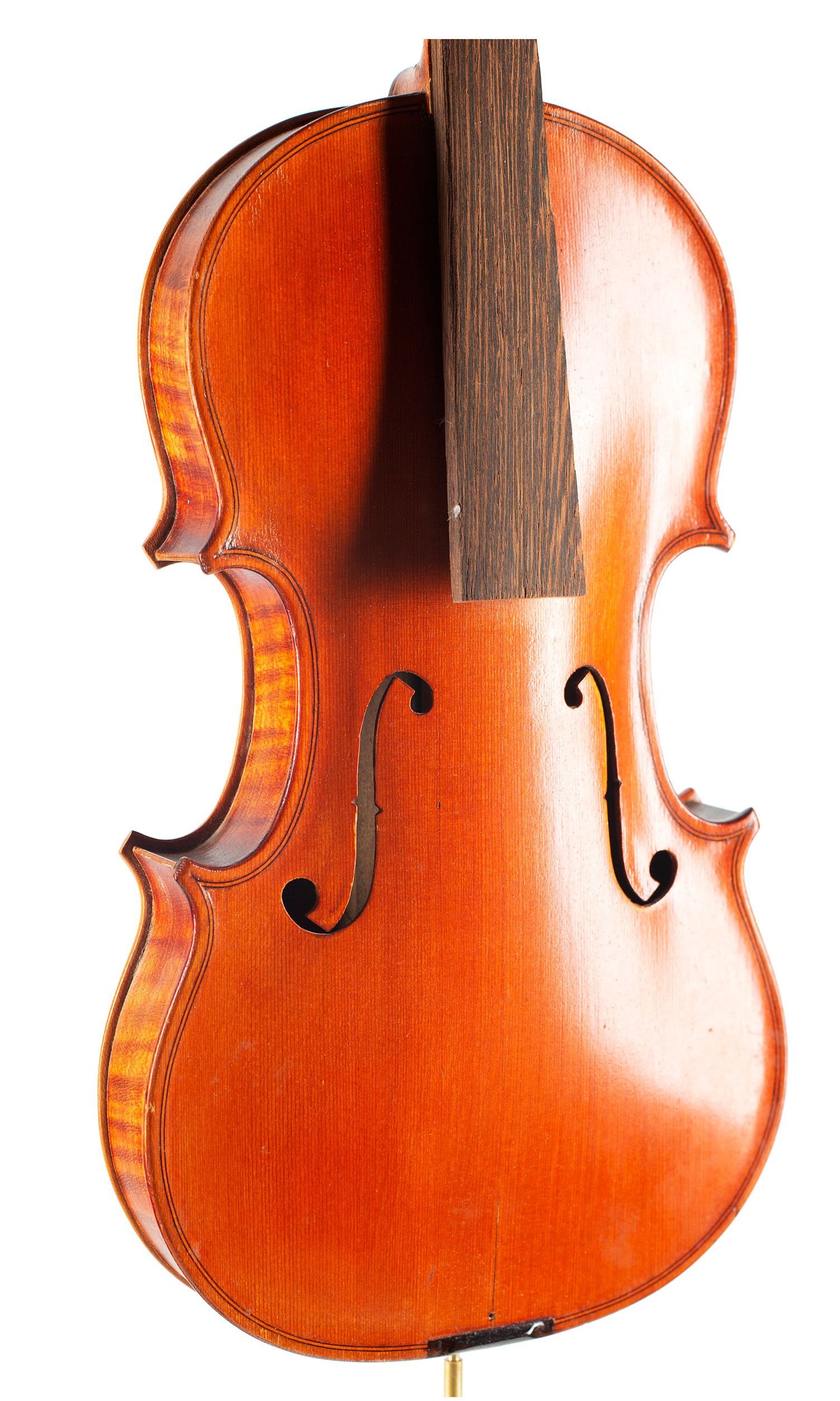 A violin by Mario Salustri, Albano, late 20th Century — angled view, 30°