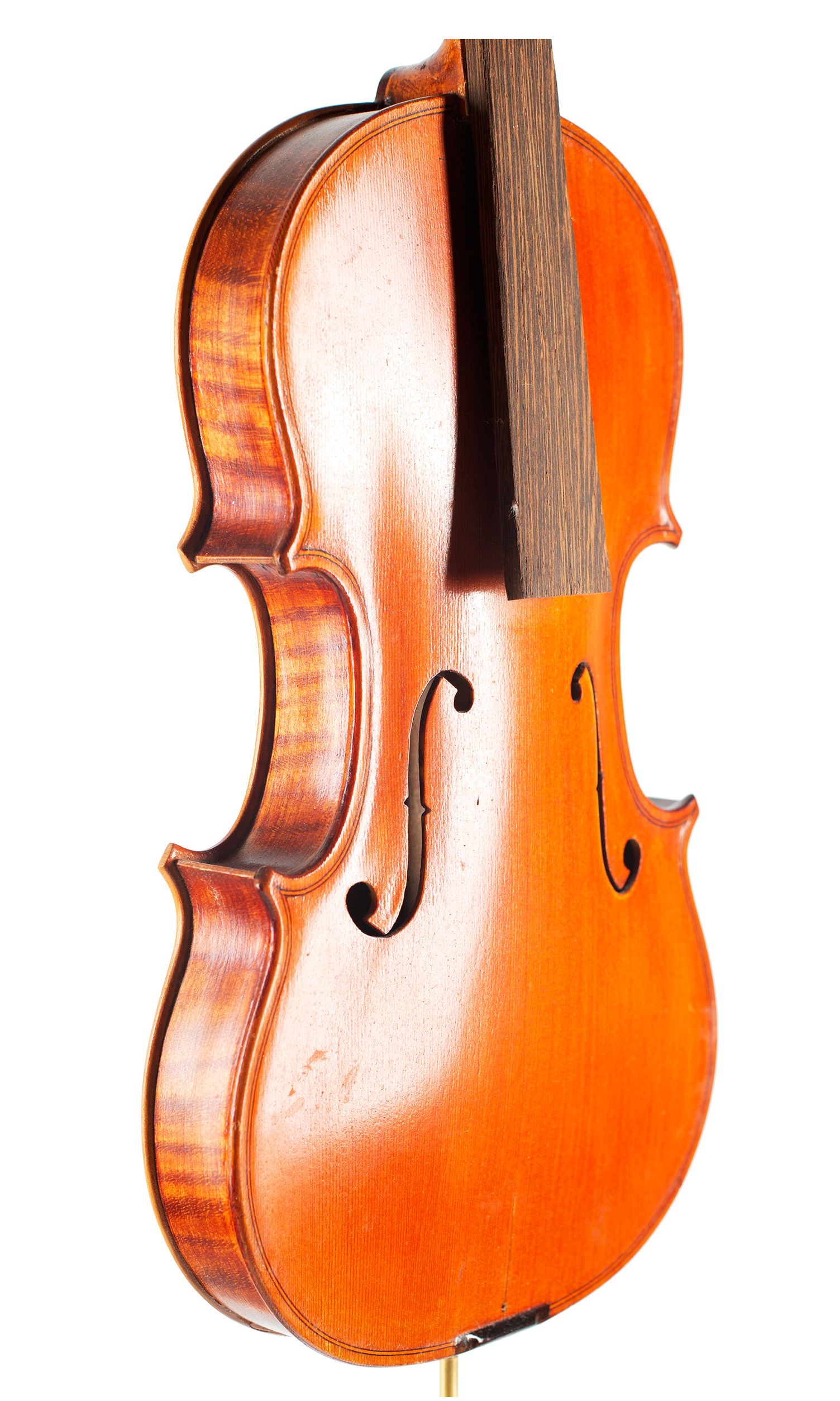 A violin by Mario Salustri, Albano, late 20th Century — angled view, 50°