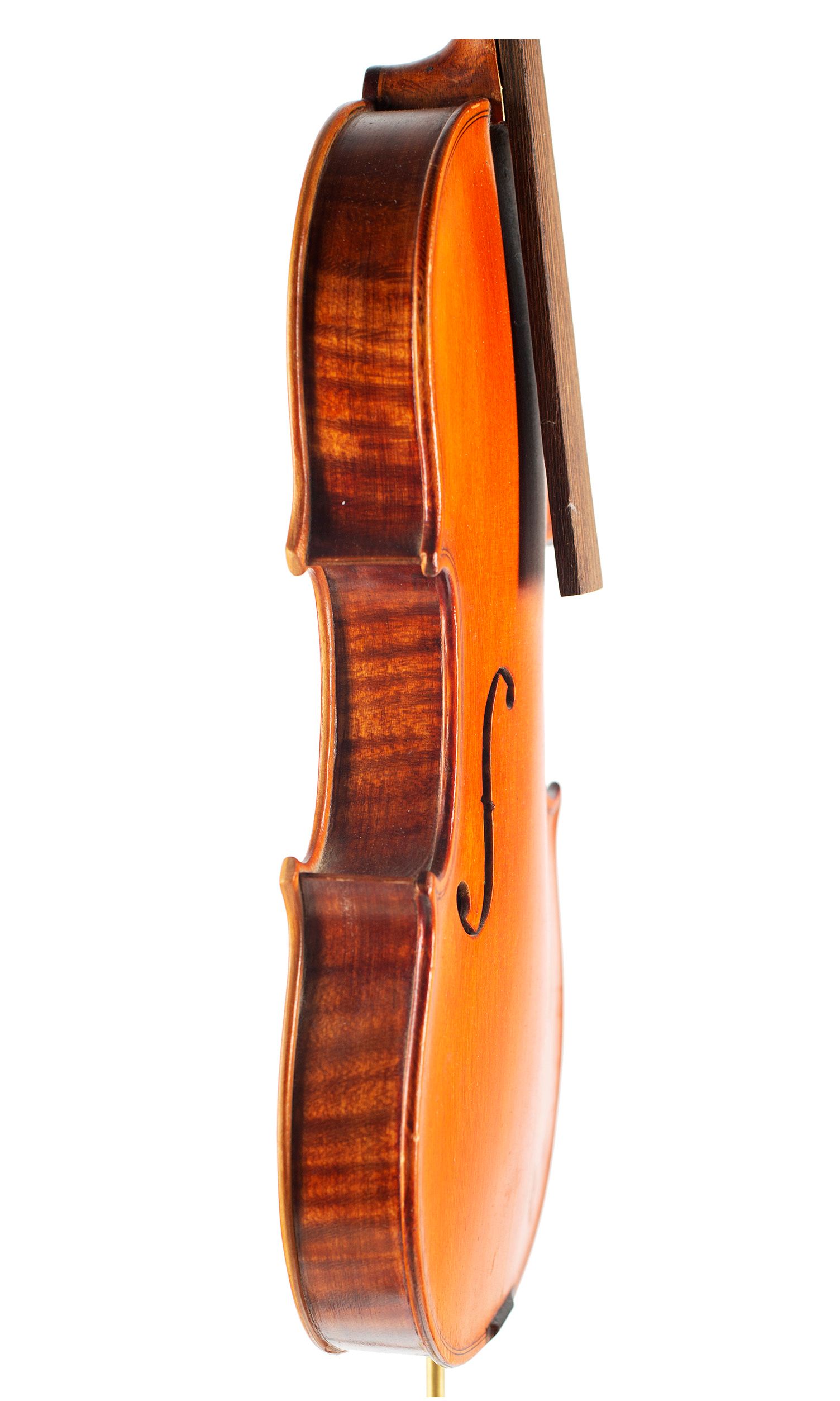 A violin by Mario Salustri, Albano, late 20th Century — angled view, 80°