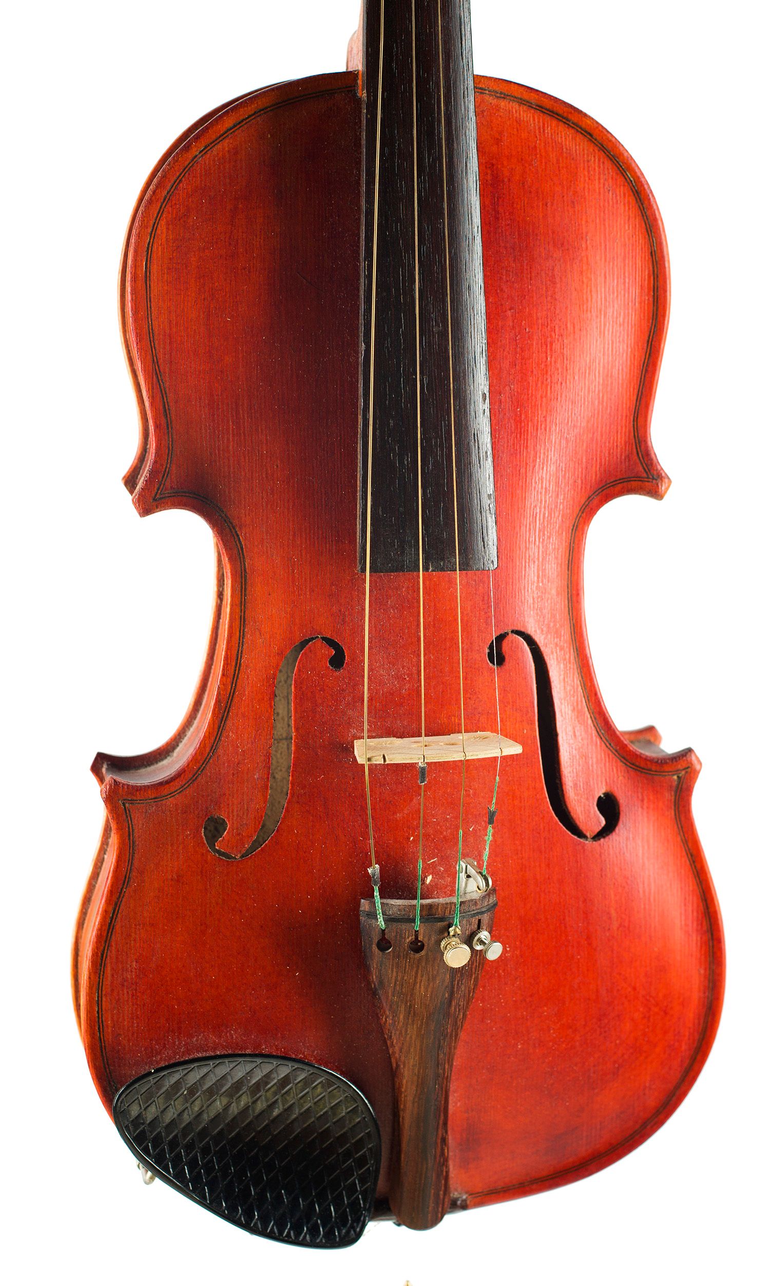 A violin by Mario Salustri, Albano, late 20th Century — angled view, 10°