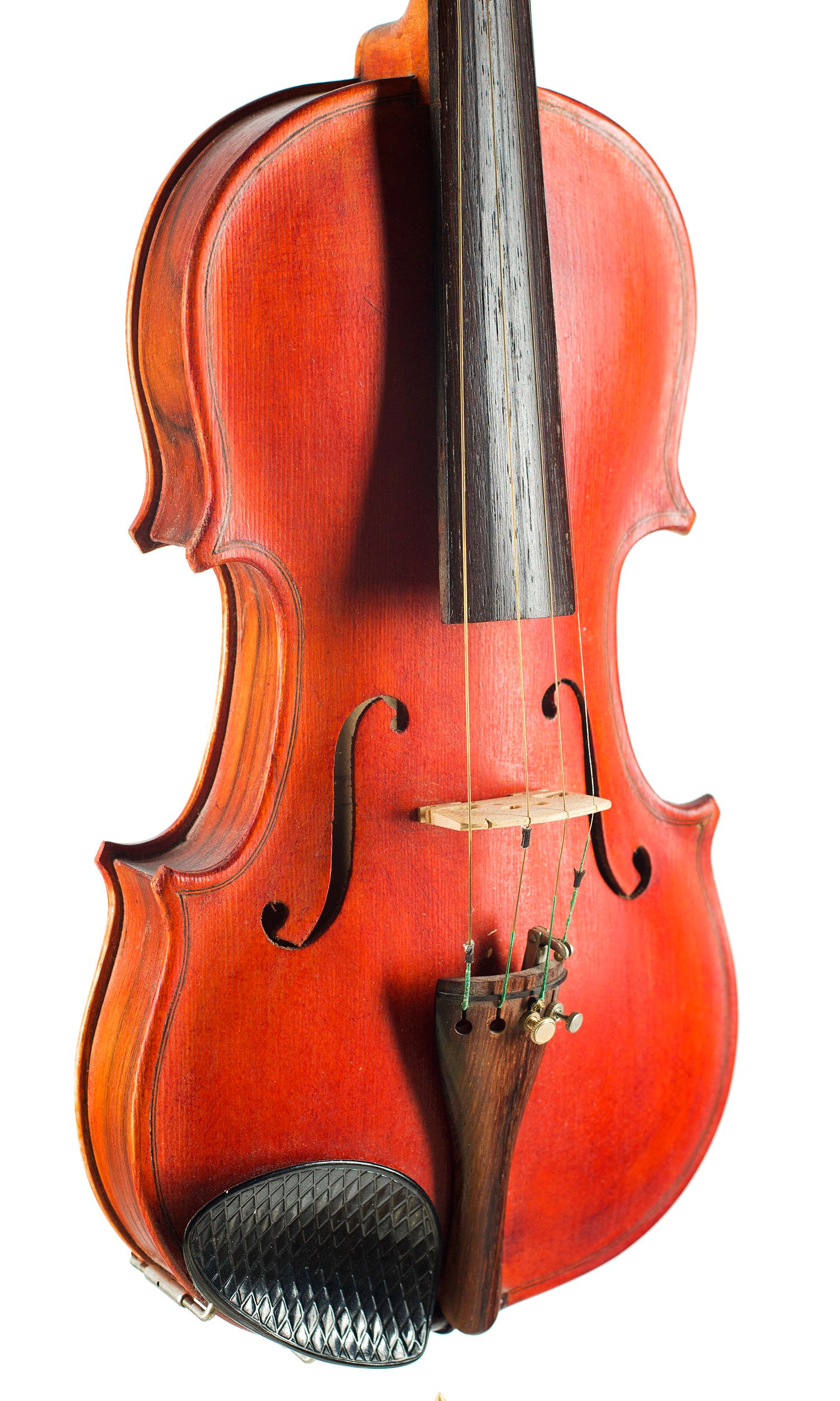 A violin by Mario Salustri, Albano, late 20th Century — angled view, 30°